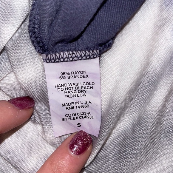 Vintage Havana Tie Dye long sleeve top - Picture 4 of 4